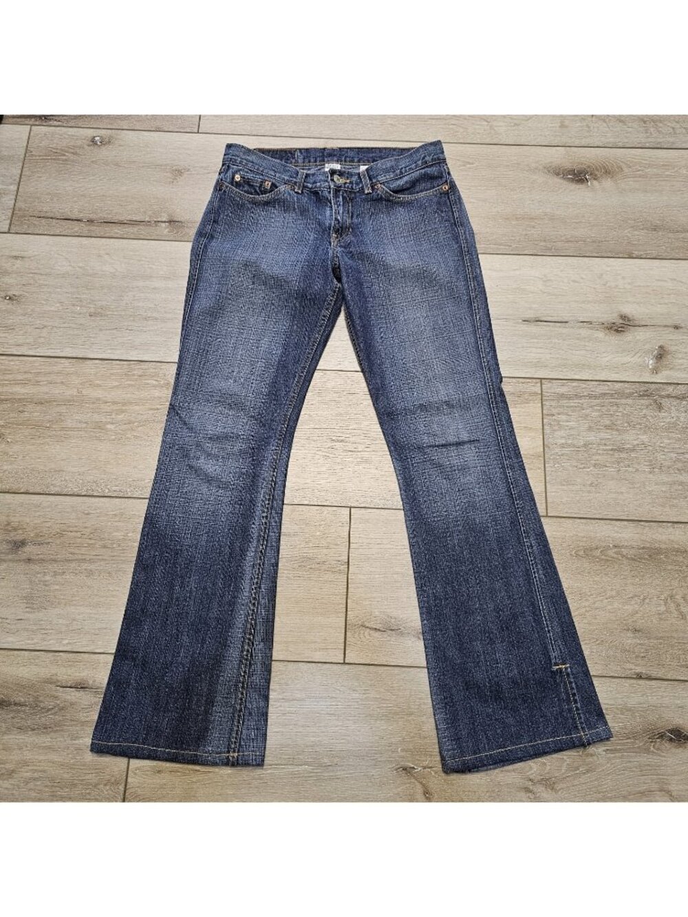 VTG LUCKY BRAND Dungarees by Gene Montesano Womens Jeans 6/28 Long Made in USA
